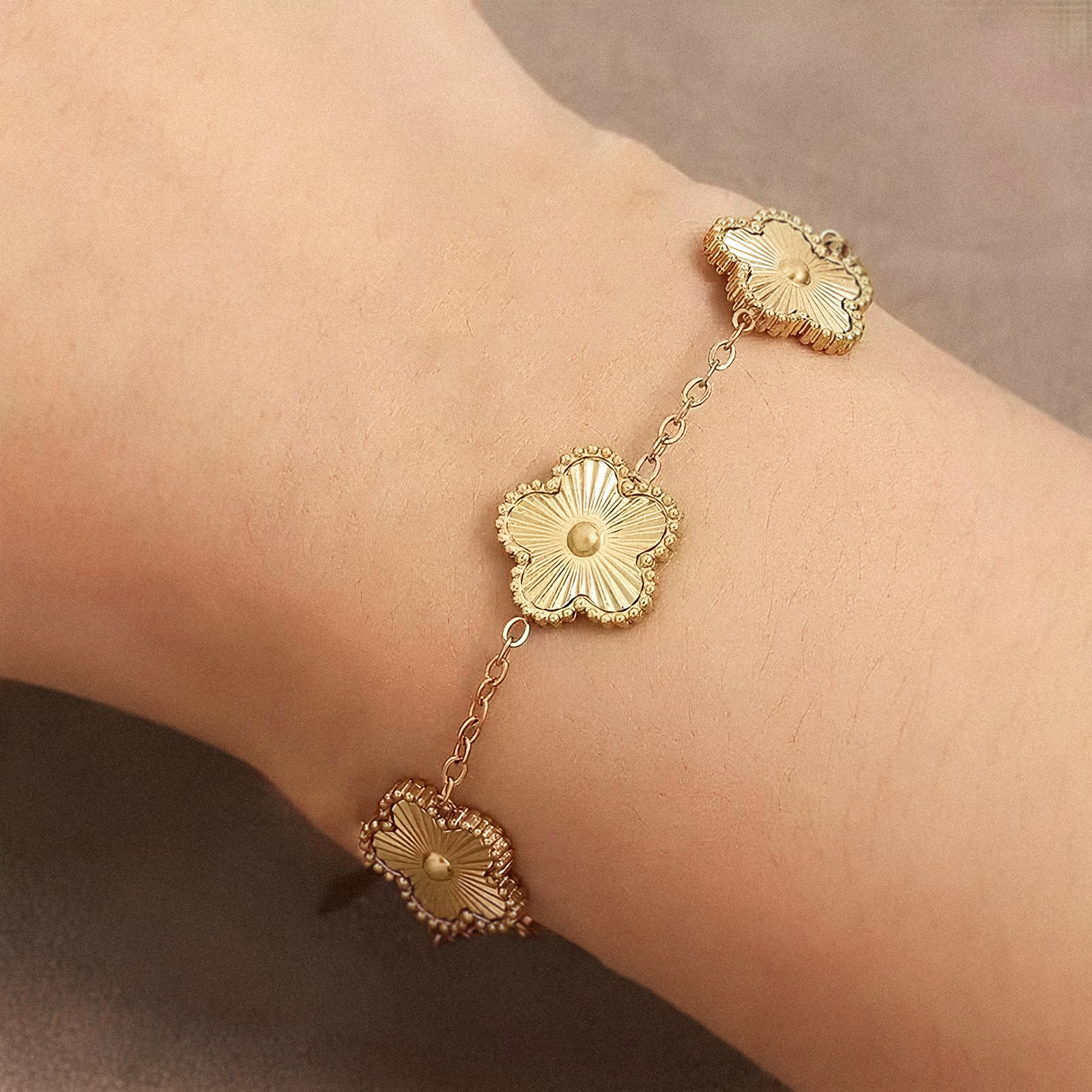 Pulseira Trevo Shine
