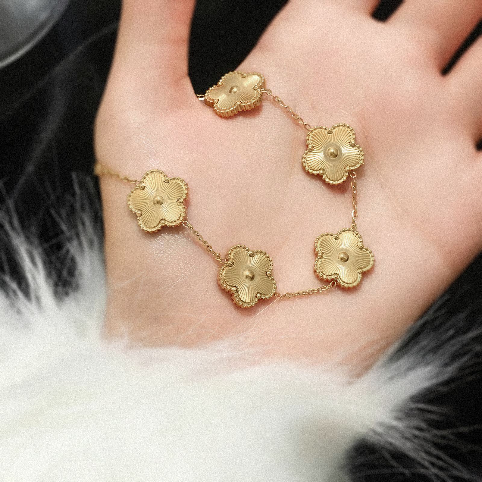 Pulseira Trevo Shine